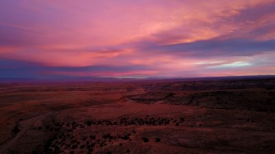 The San Juans aglow.
